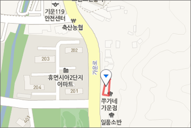 경기동부지회 약도