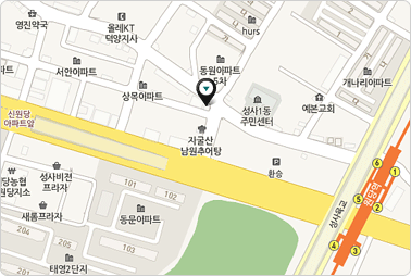 경기서ㆍ인지회 약도