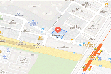 경기서ㆍ인지회 약도